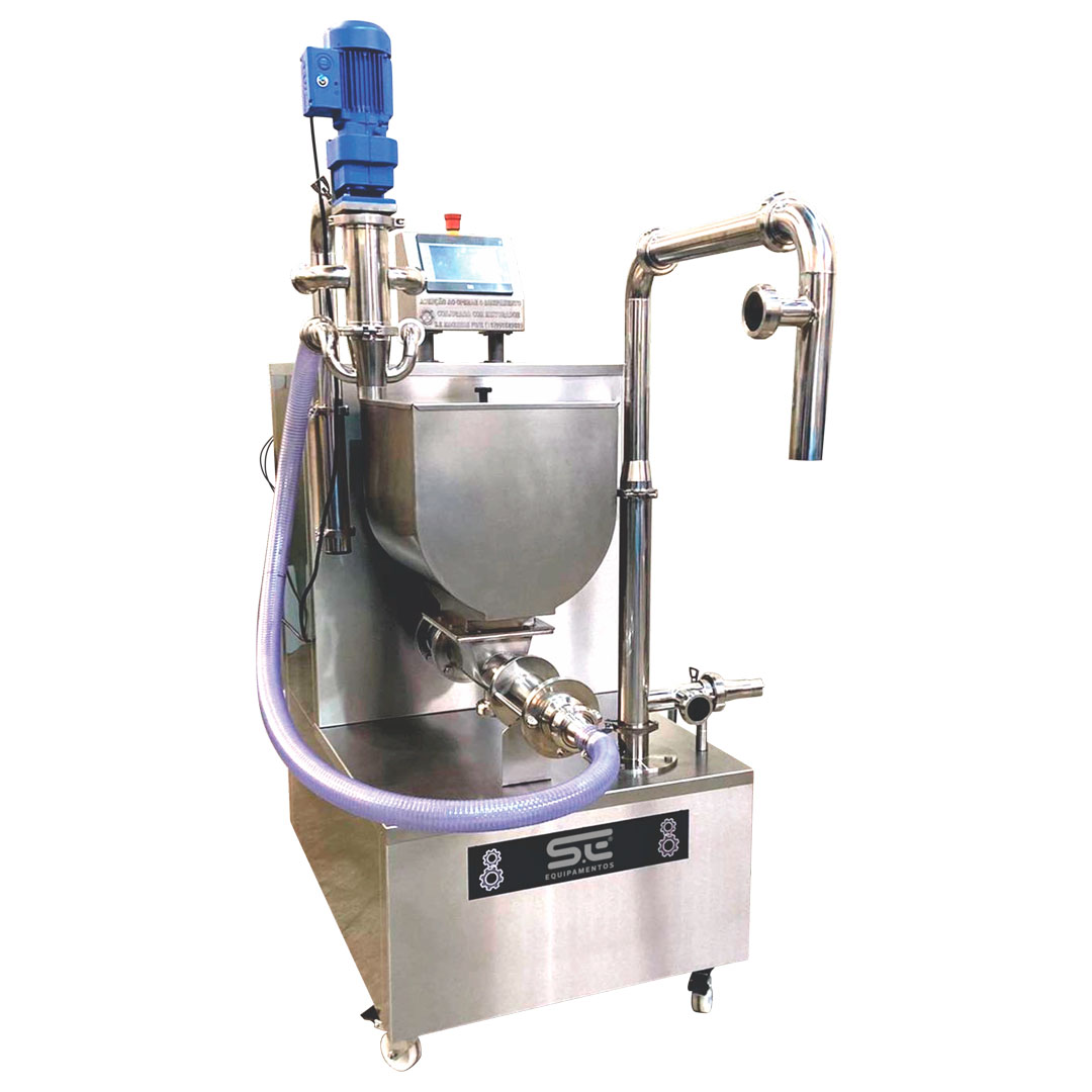 Conjugada com misturador e CLP